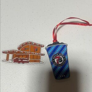 7 Brew Coffee Ornament and Sticker